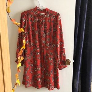 LOFT/Ann Taylor Paisley Floral Dress